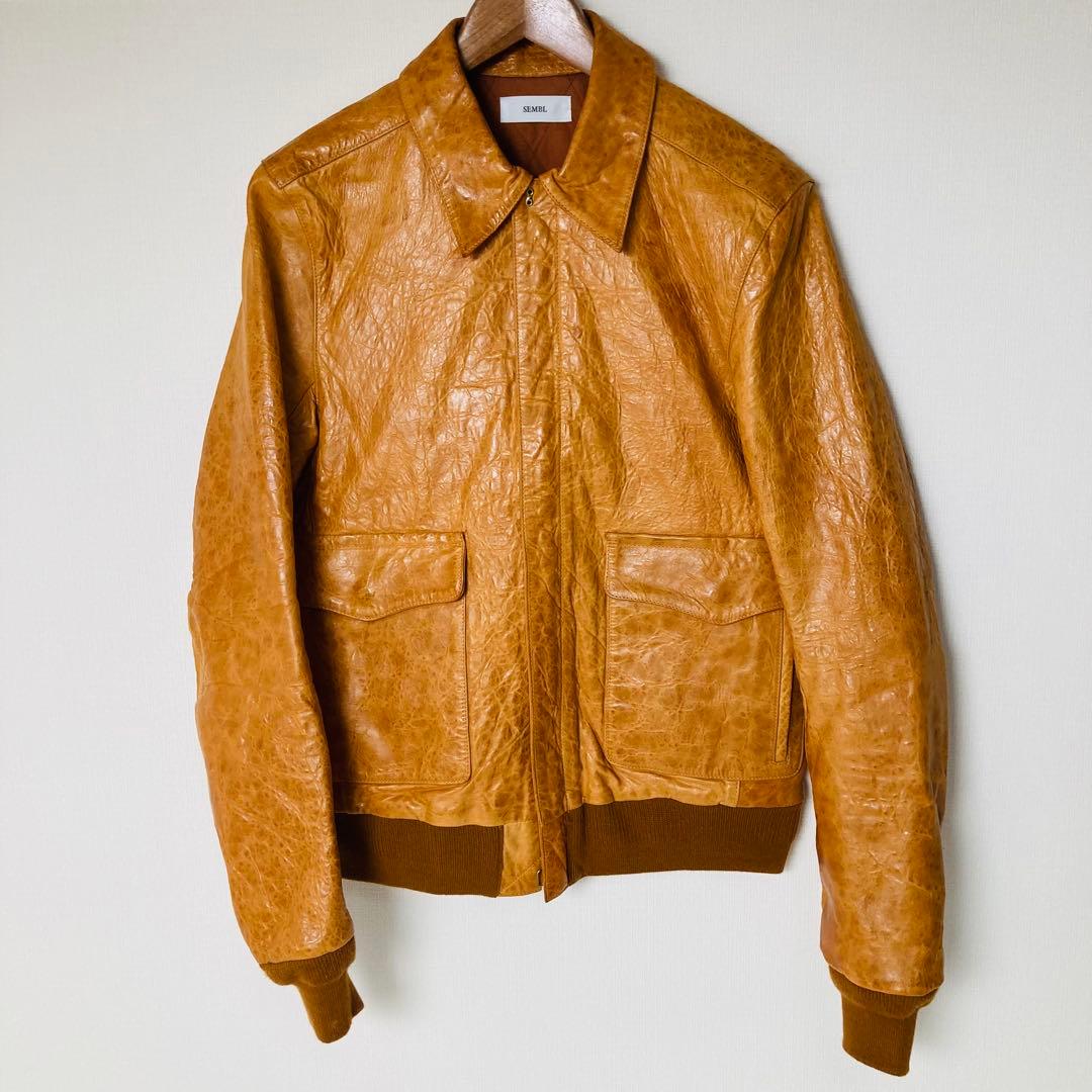 SEMBL センブル G-1タイプ レザージャケット フライトジャケット