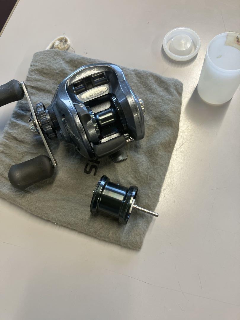 SHIMANO チヌマチック　1001XT 予備スプール付き　収納袋付き