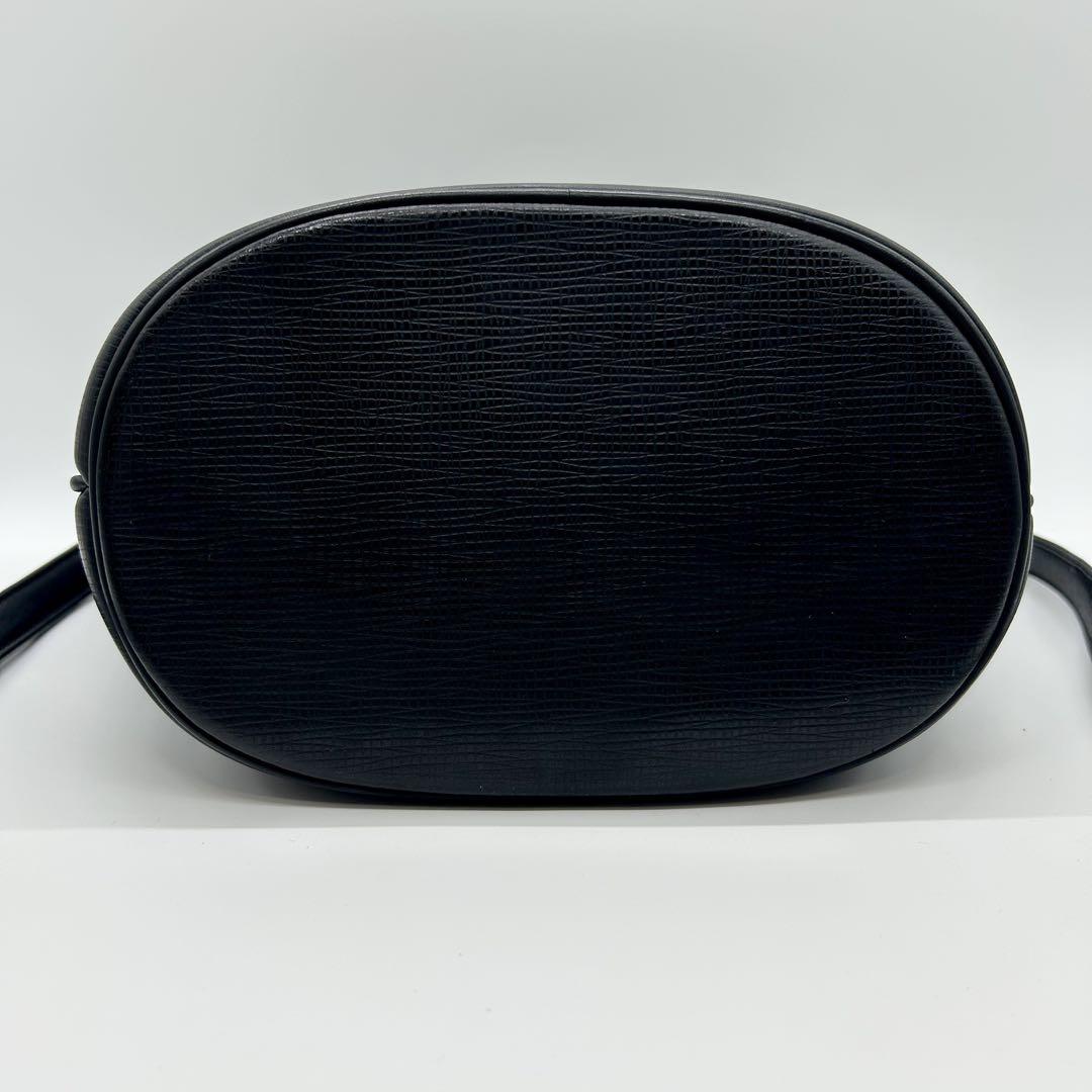 美品♡ハンティングワールド 巾着型ショルダーバッグ レザー