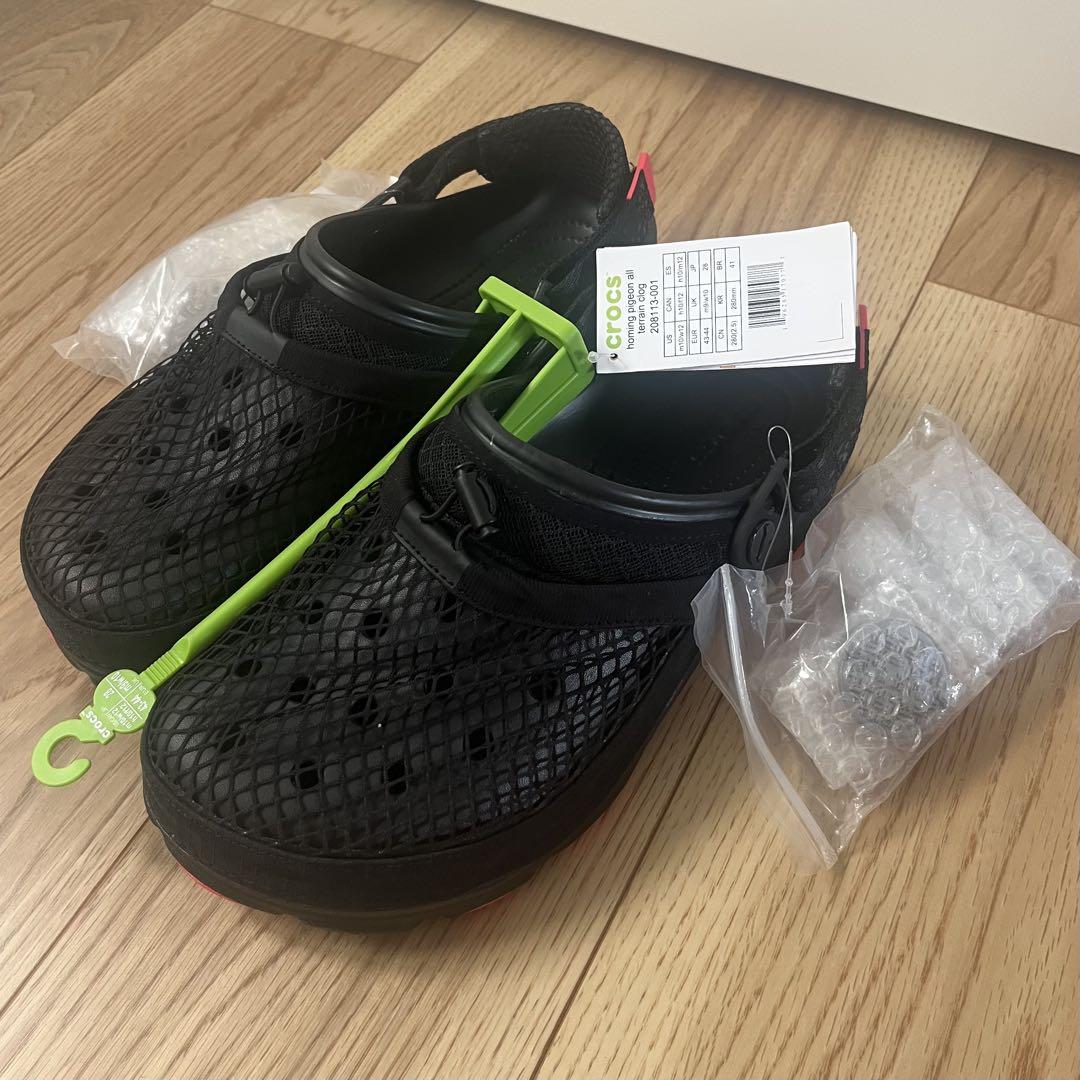 クロックス限定コラボ　Staple Homing Pigeon × Crocs