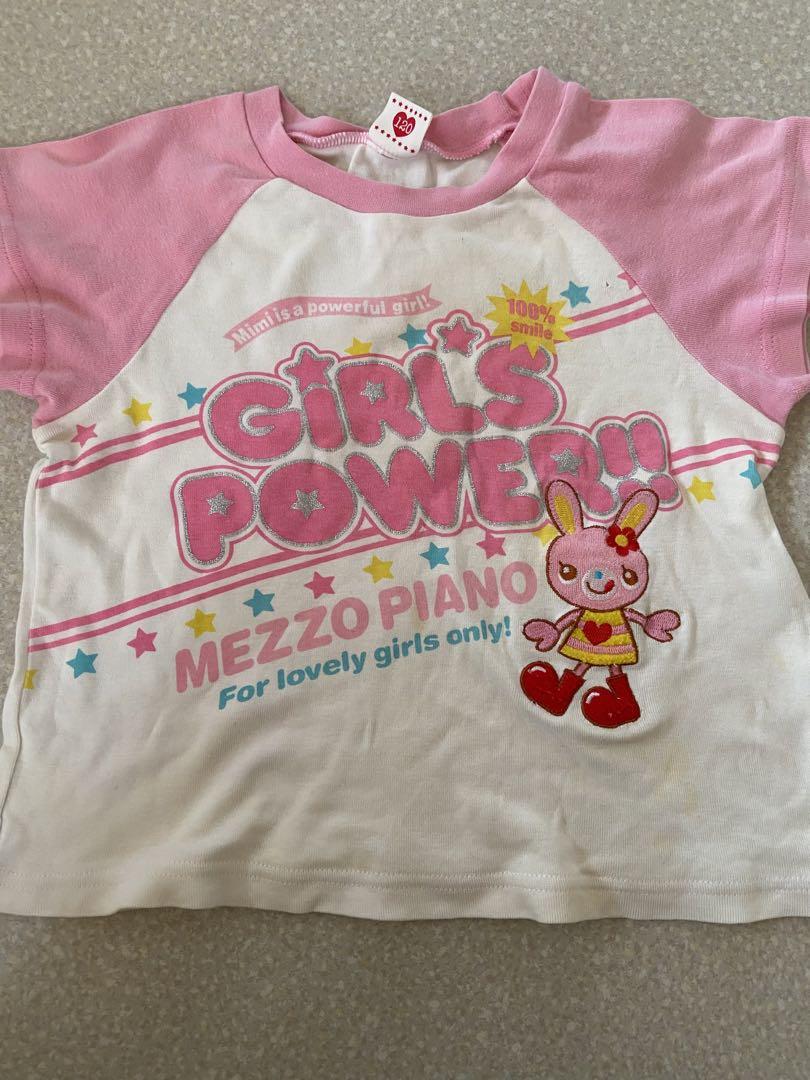 mezzo piano みみぽぽ　Tシャツ　120㎝　メゾピアノ