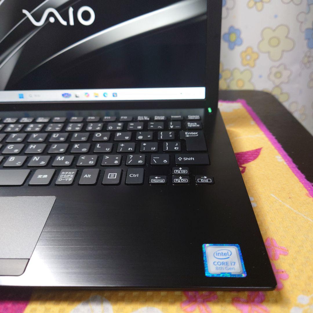 i7！メモリ16G！小型ハイスペック！VAIO proPF！ノートパソコン！③