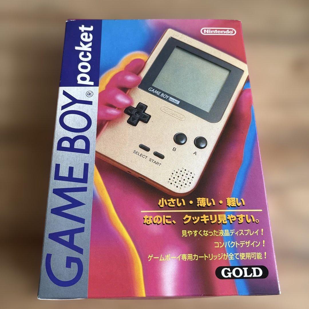 Nintendo GAME BOY pocket ゴールド ジャンク品