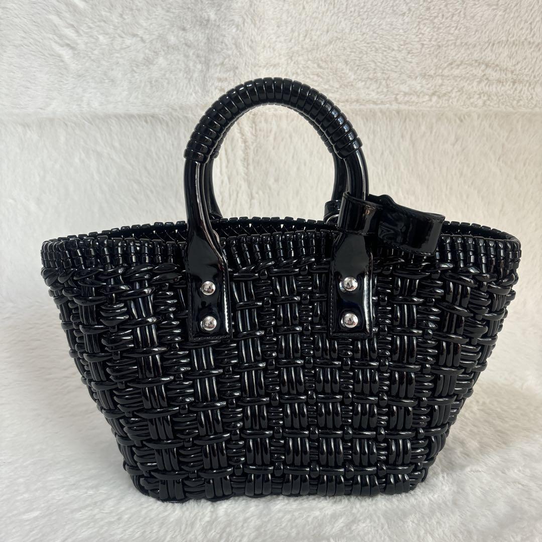 バレンシアガ　BALENCIAGA ビストロバスケット　XSサイズ　ブラック