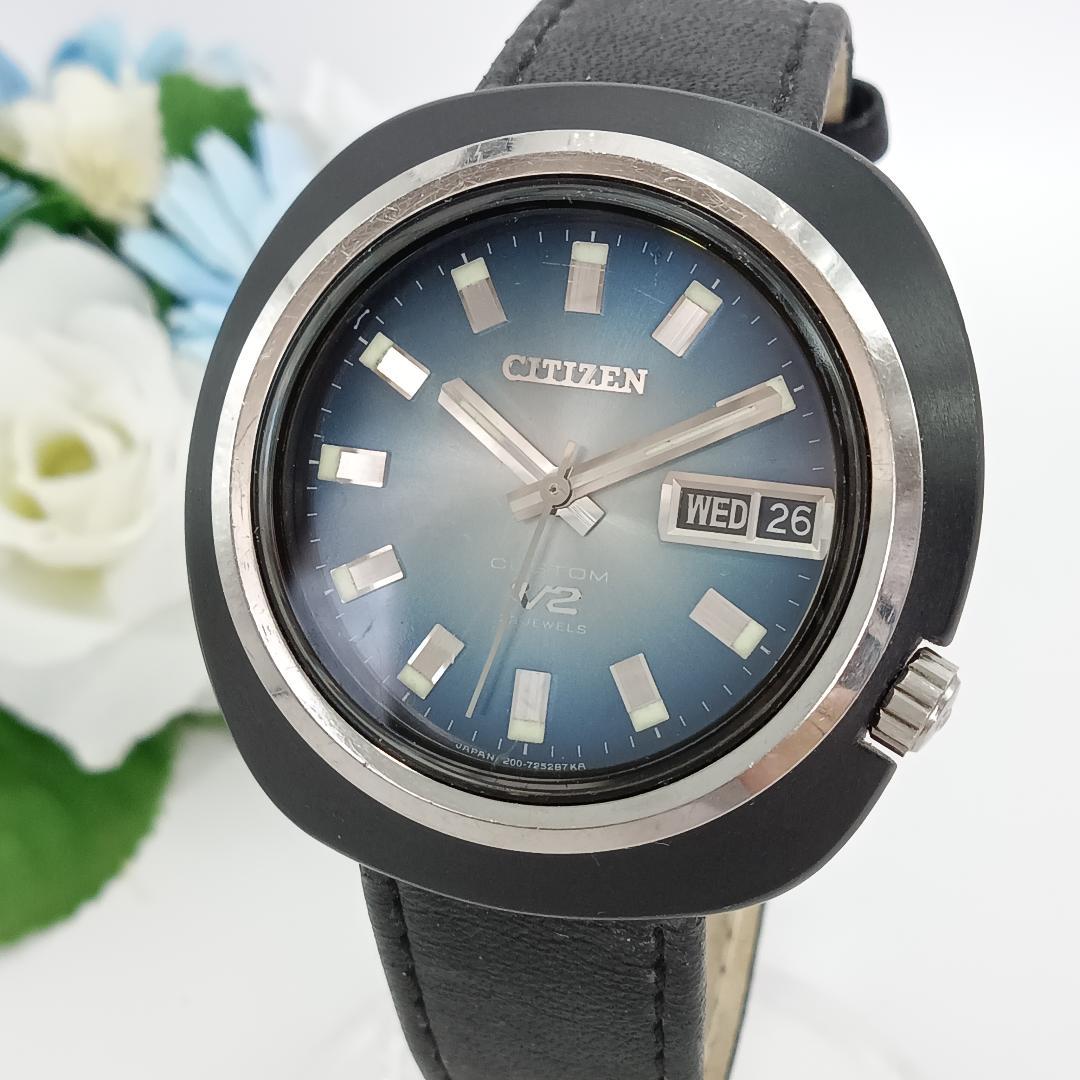 ★稼働品★ CITIZEN シチズン カスタム V2 4-721675 AT