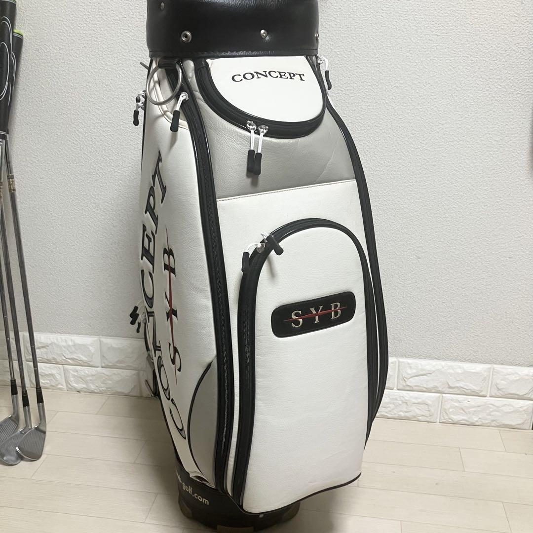 グリップ全て新品/TaylorMadeテーラーメイド他ゴルフフルセット バック付
