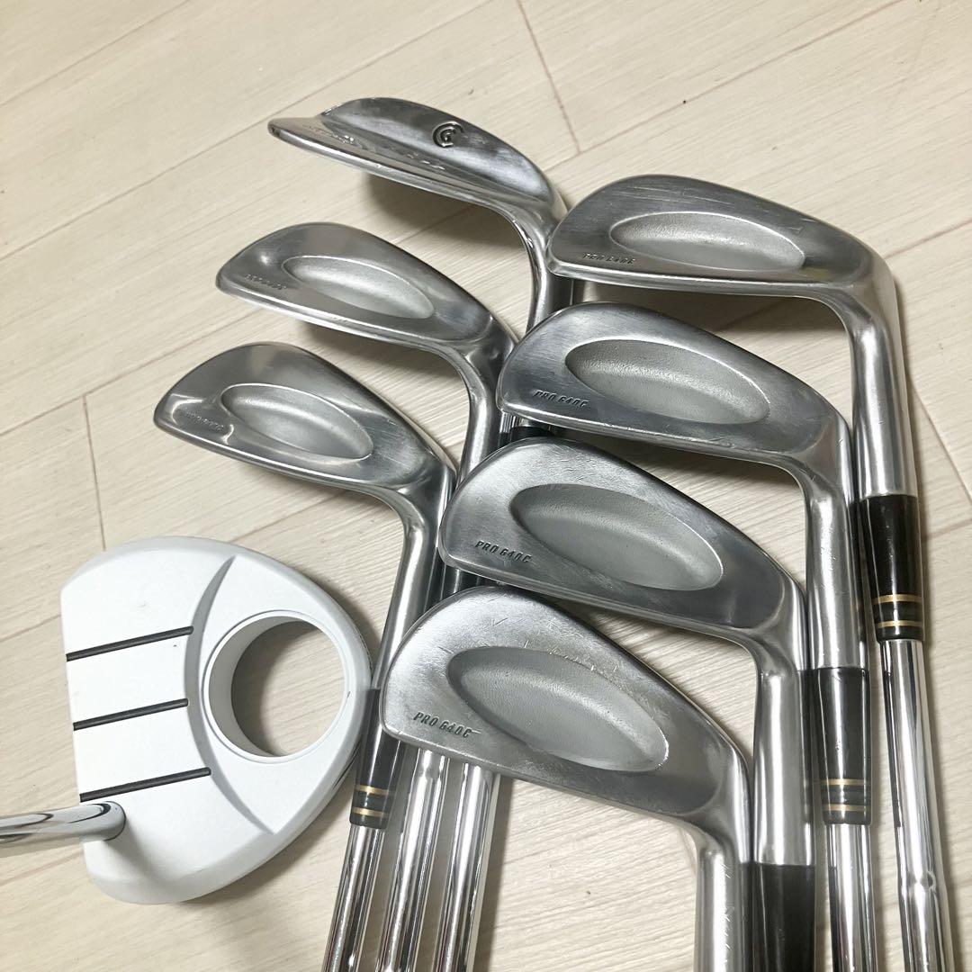 グリップ全て新品/TaylorMadeテーラーメイド他ゴルフフルセット バック付