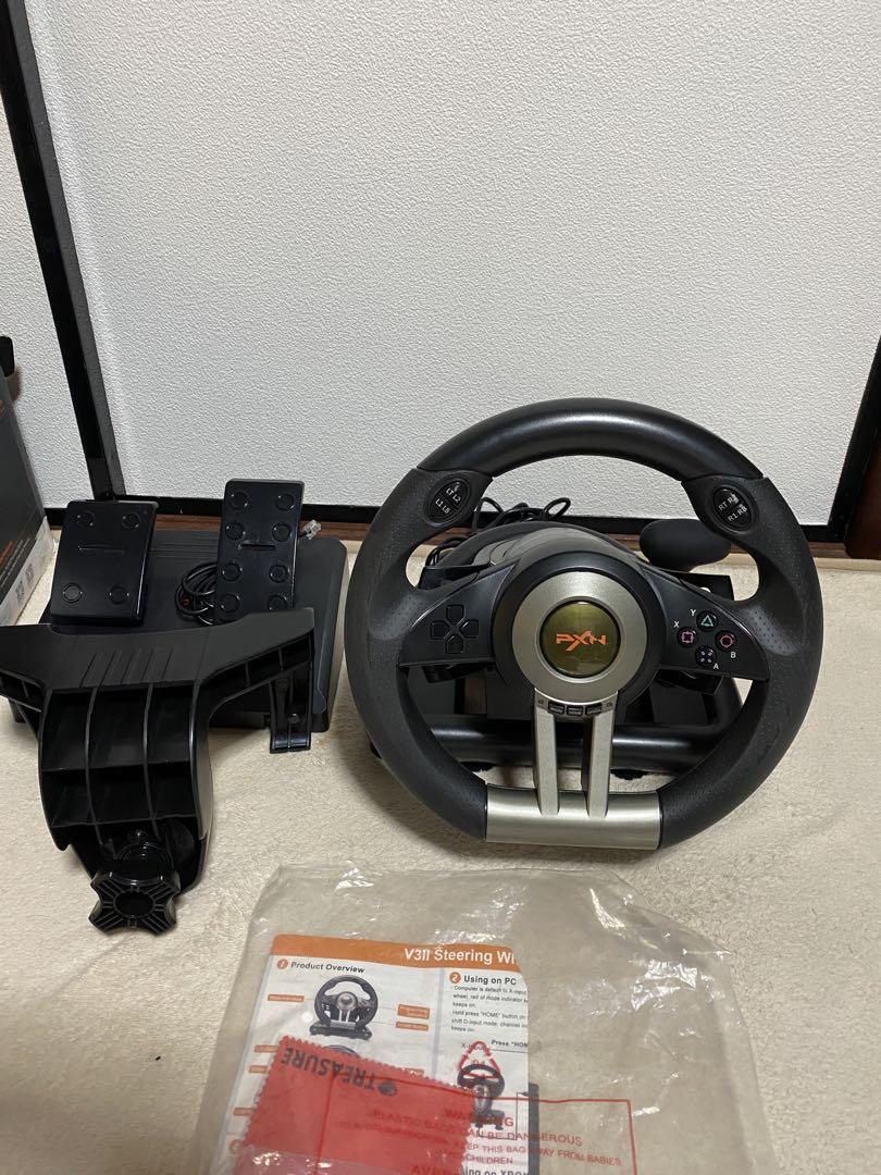 レーシングホイール　180度　PXN V3 PRO