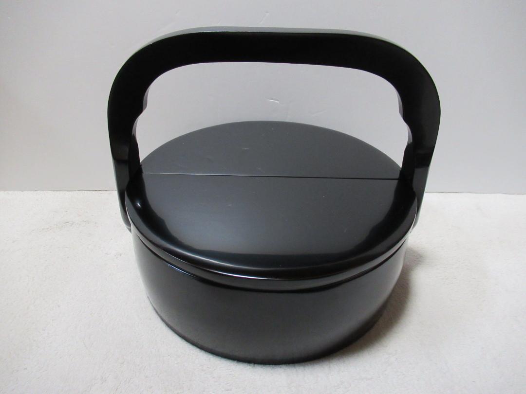 茶懐石道具　木製　真塗　夏用飯器　紙箱入