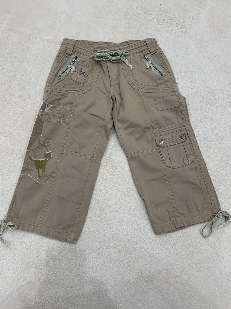 【未使用】 Abercrombie&Fitch アバクロ パンツ カーゴ 七分