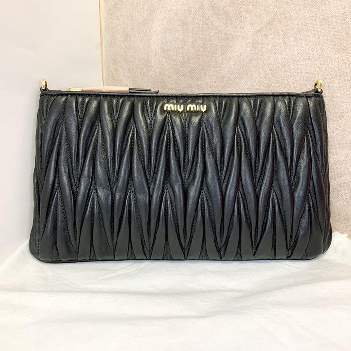 身軽に マテラッセ ショルダー バッグ hue0K-m19728224349 オシャレに MIUMIUミュウミュウ 高評価人気
