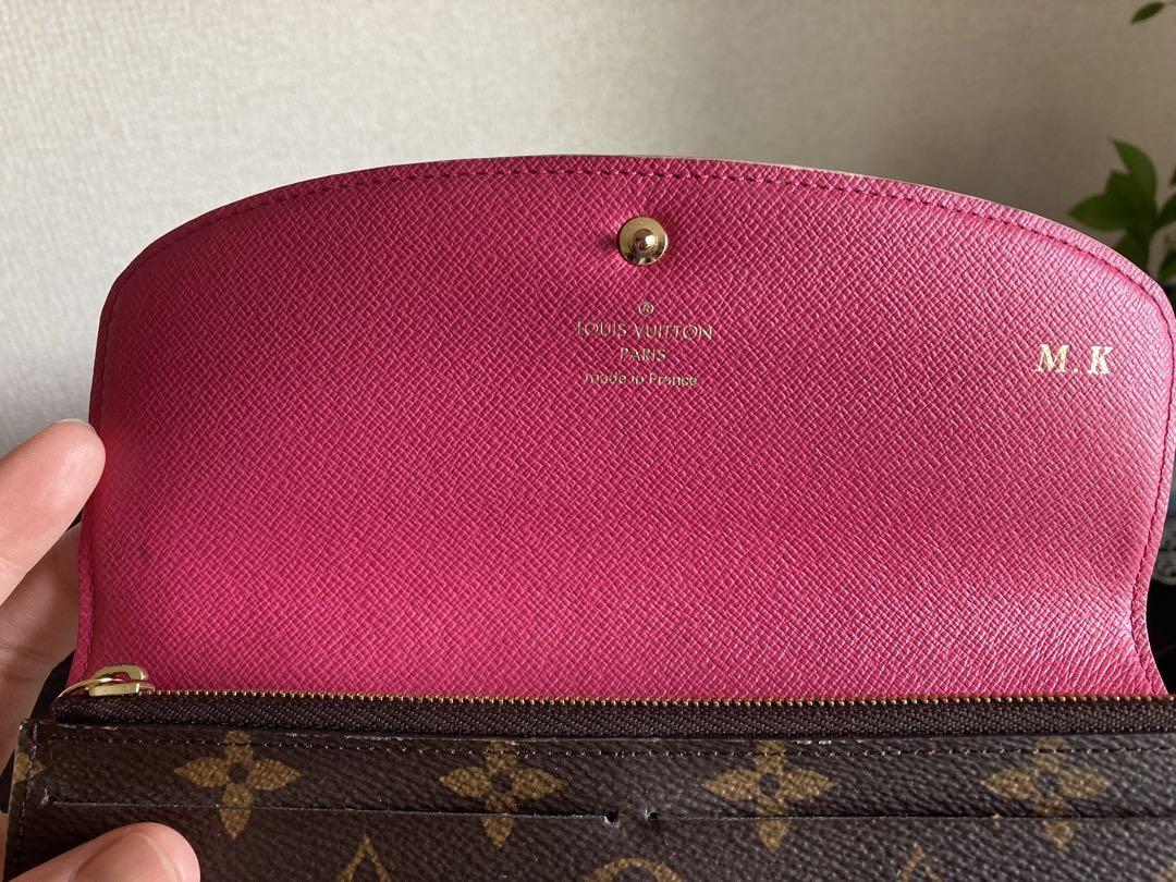 モノグラム ポルトフォイユエミリー ロングウォレット LOUIS VUITTON