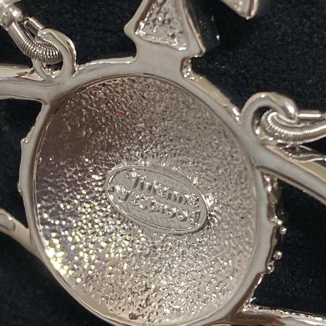 Vivienne Westwood 3連パールチョーカー ネックレス シルバー