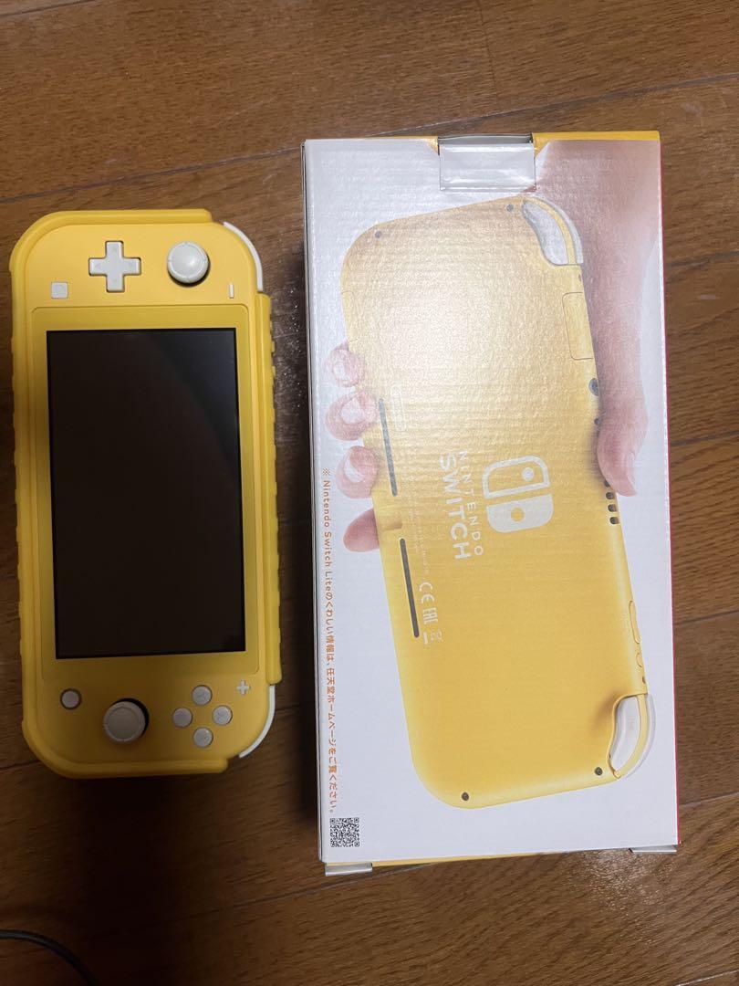 Nintendo Switch Lite イエロー 本体【箱、フィルムなど付】