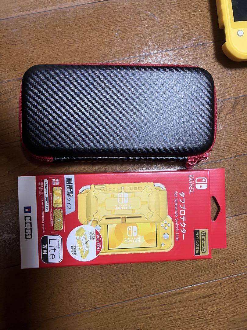 Nintendo Switch Lite イエロー 本体【箱、フィルムなど付】