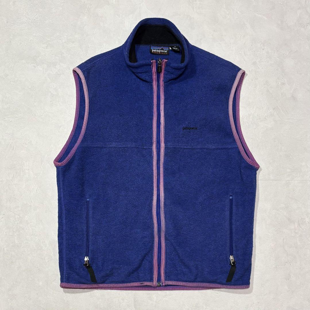 Patagonia　パタゴニア　シンチラ　フリース　ベスト　USA製　古着