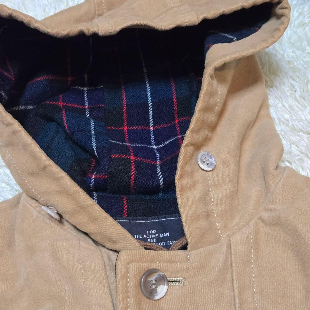 希少 ヴァンヂャケット ダッフルコート トグルボタン チェック ベージュ M 希少 ヴァンヂャケット ダッフルコート トグルボタン チェック ベージュ M