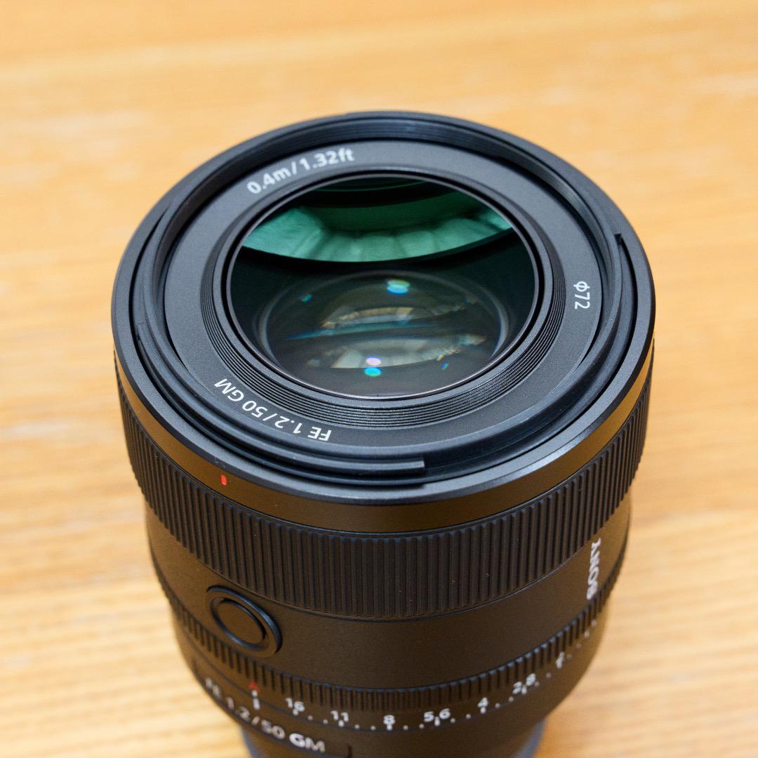 美品 ソニー FE 50mm F1.2 GM SEL50F12GM フィルター付