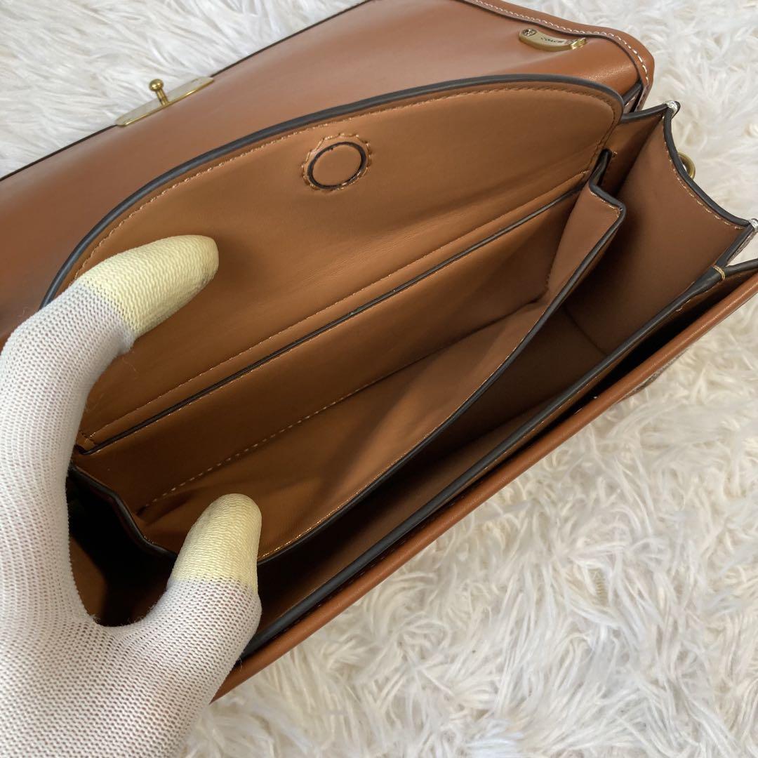 未使用級 現行 コーチ ショルダーバッグ バンディット 2way 保存
