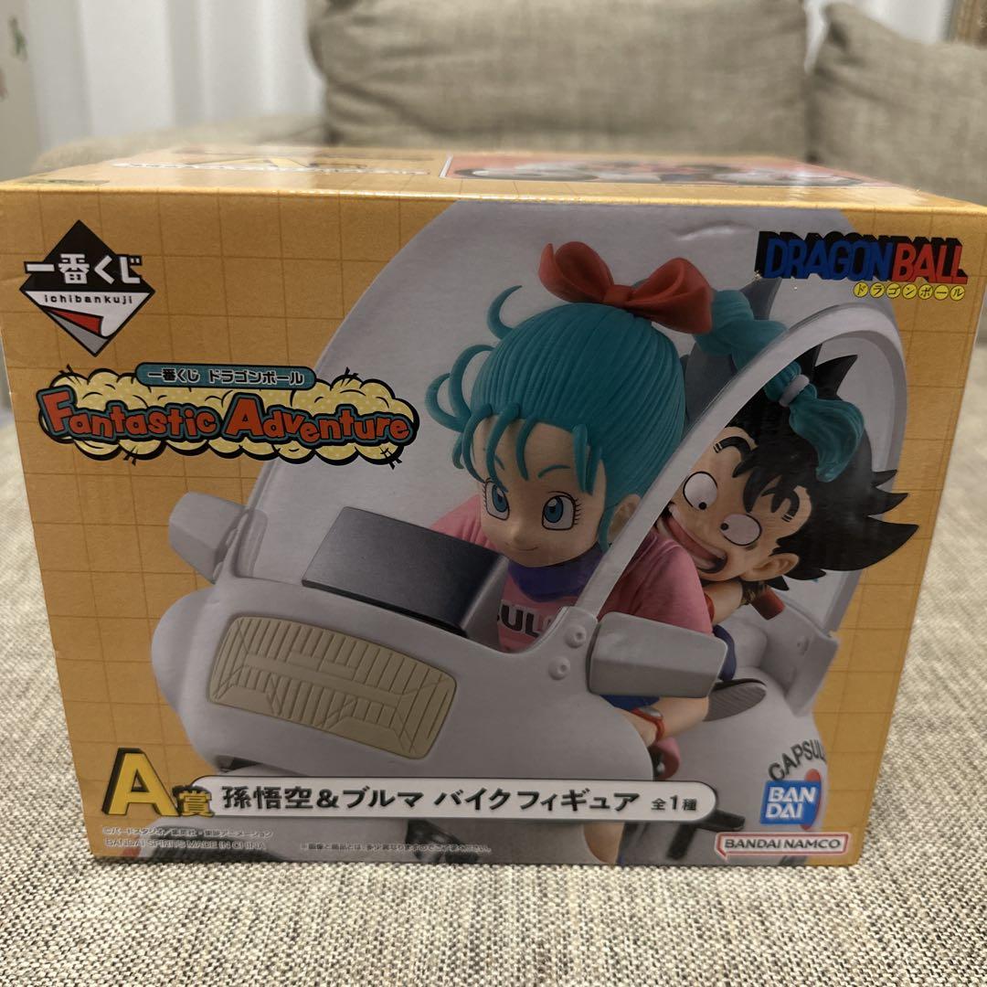 一番くじドラゴンボールA賞孫悟空&ブルマバイクフィギア