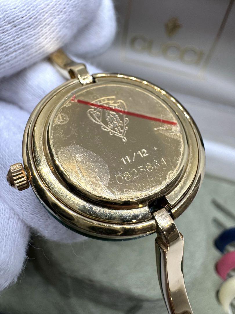 GUCCI グッチ チェンジベゼル レディースウォッチ カラフル