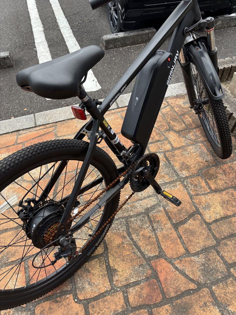 BRAN-JAY 電動アシスト自転車 ブラック