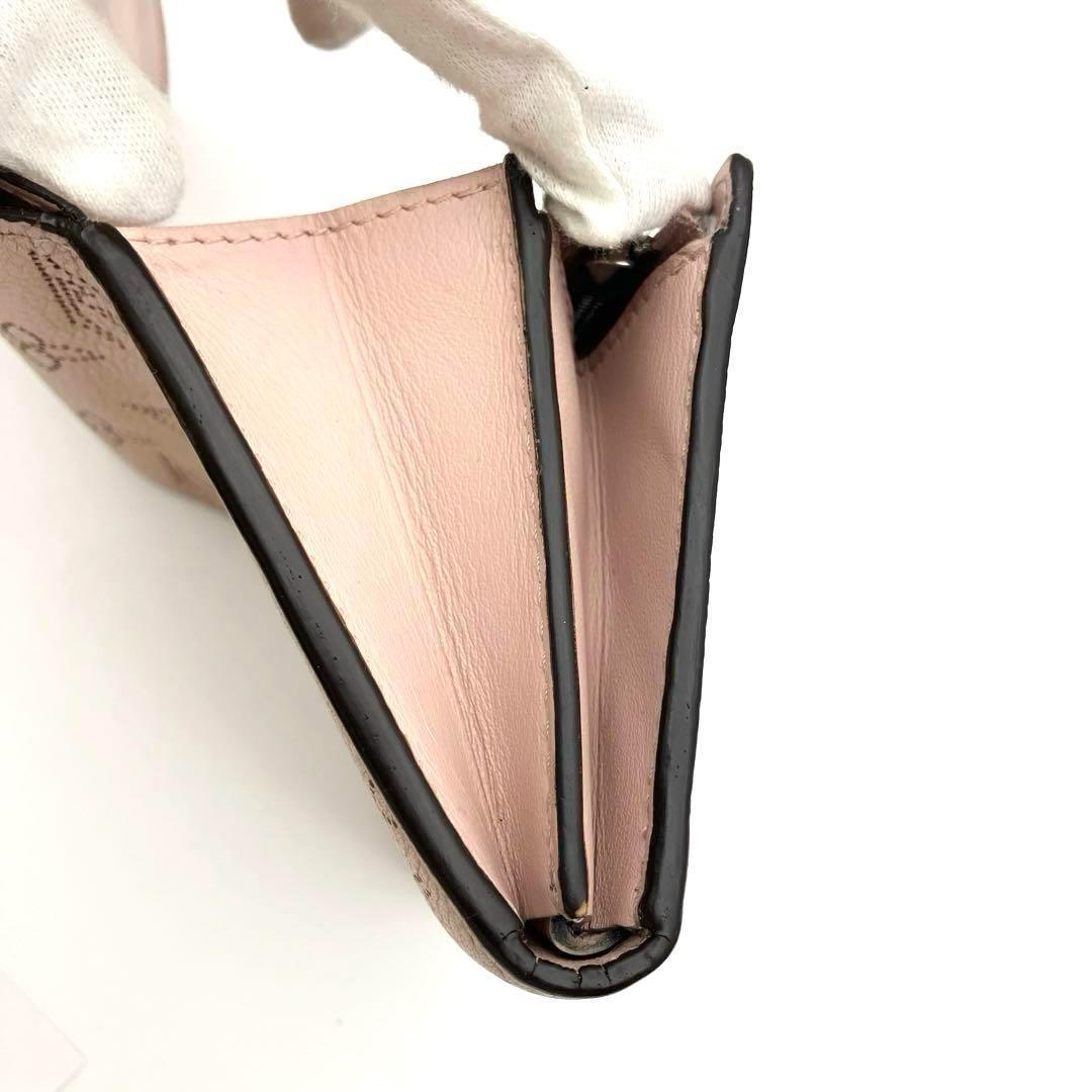 ルイヴィトン ポルトフォイユ イリス コンパクト マヒナ ピンク マグノリア