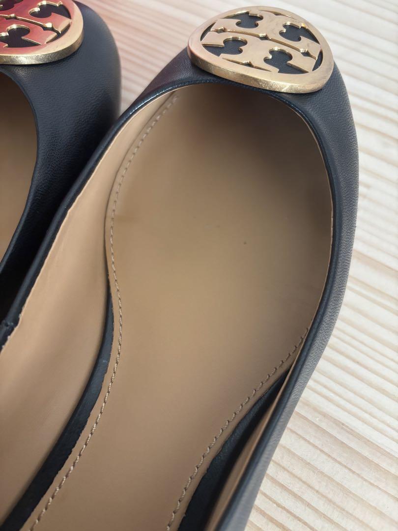 Tory Burch ブラック フラットシューズ