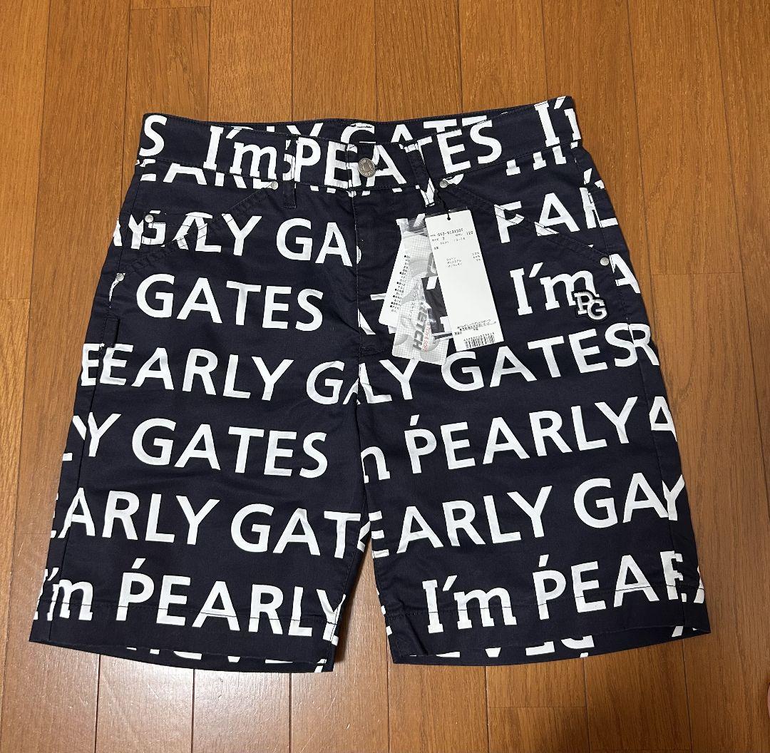 PEARLY GATES ネイビーショートパンツ サイズ3