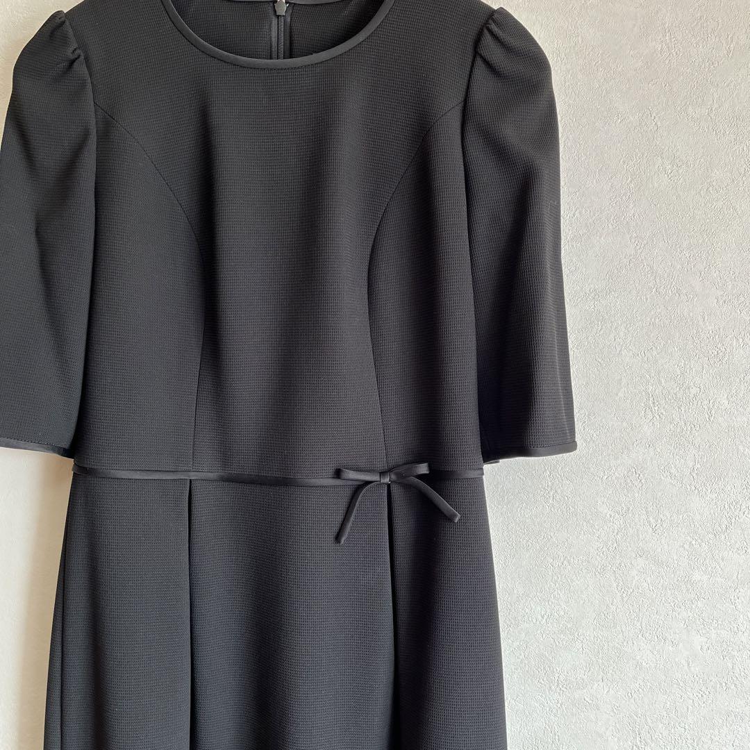 高級喪服　東京イギン　ブラックフォーマル　7号　ワンピース　ジャケット