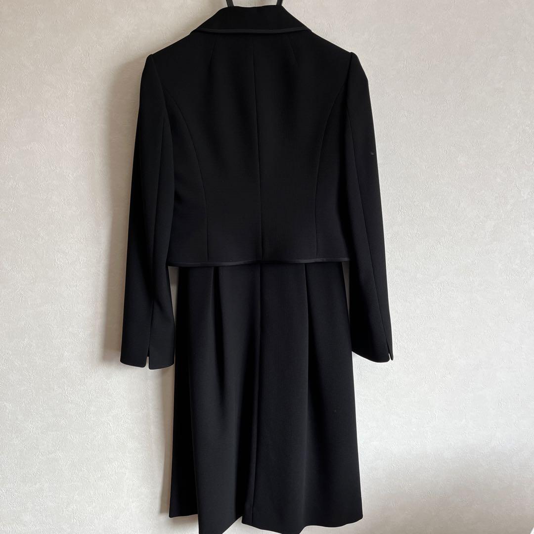 高級喪服　東京イギン　ブラックフォーマル　7号　ワンピース　ジャケット