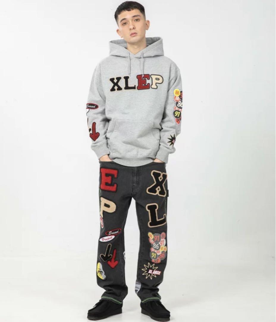 XLARGE × ERASED PATCHED PANTS コラボ　30インチ