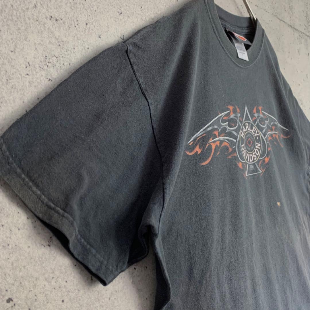 期間限定で特別価格USA製 ハーレーダビッドソン 両面 プリント