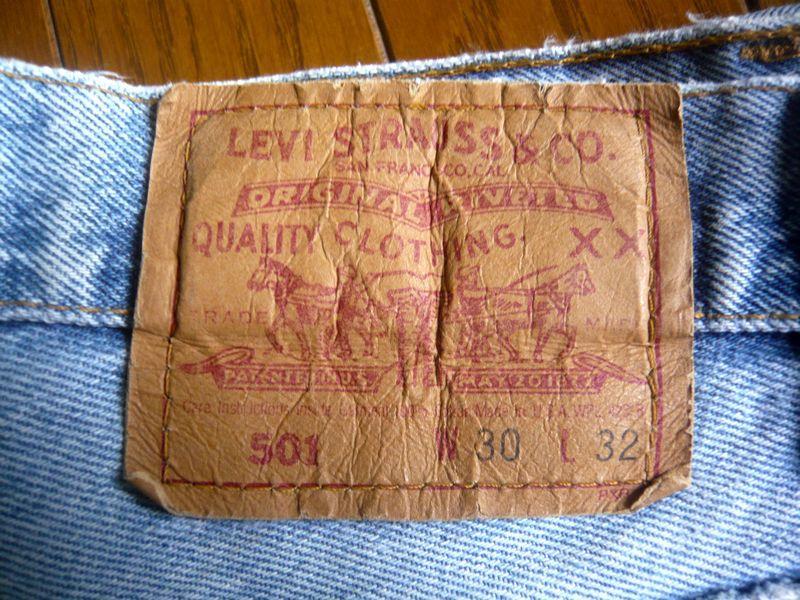 リーバイス、Levis501ジーンズ ストレート ボタンフライ