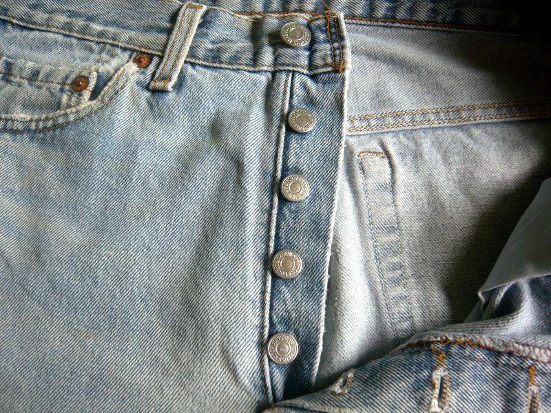 リーバイス、Levis501ジーンズ ストレート ボタンフライ