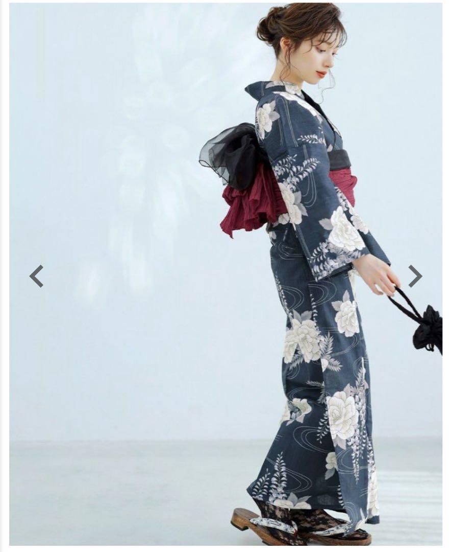 dita 浴衣 凪の藤流れ 5点セット