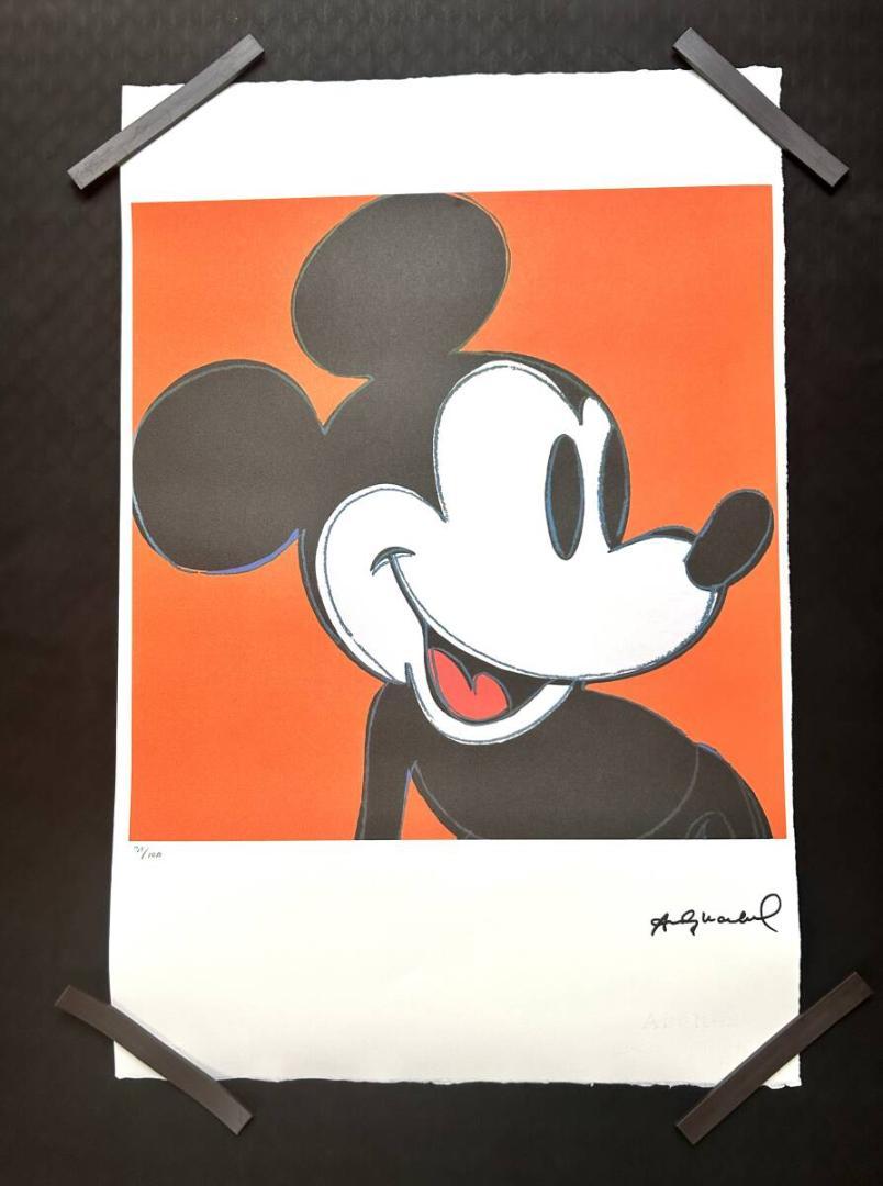 アンディウォーホル リトグラフ ＣＯＡ認定書付き ミッキーマウス 71NiESVeRIL._UF350,350_QL80_.jpg