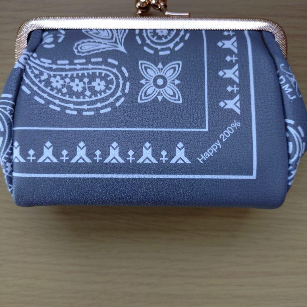 ADMJ がま口財布 未使用ADMJ バンダナ柄 モーツァルト 財布