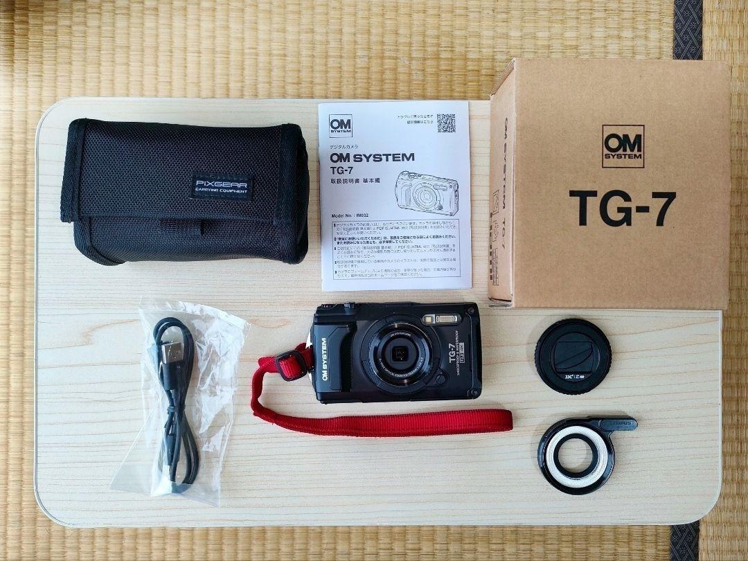 美品 OM SYSTEM TG-7 コンパクトデジタルカメラ ☆おまけ付き☆