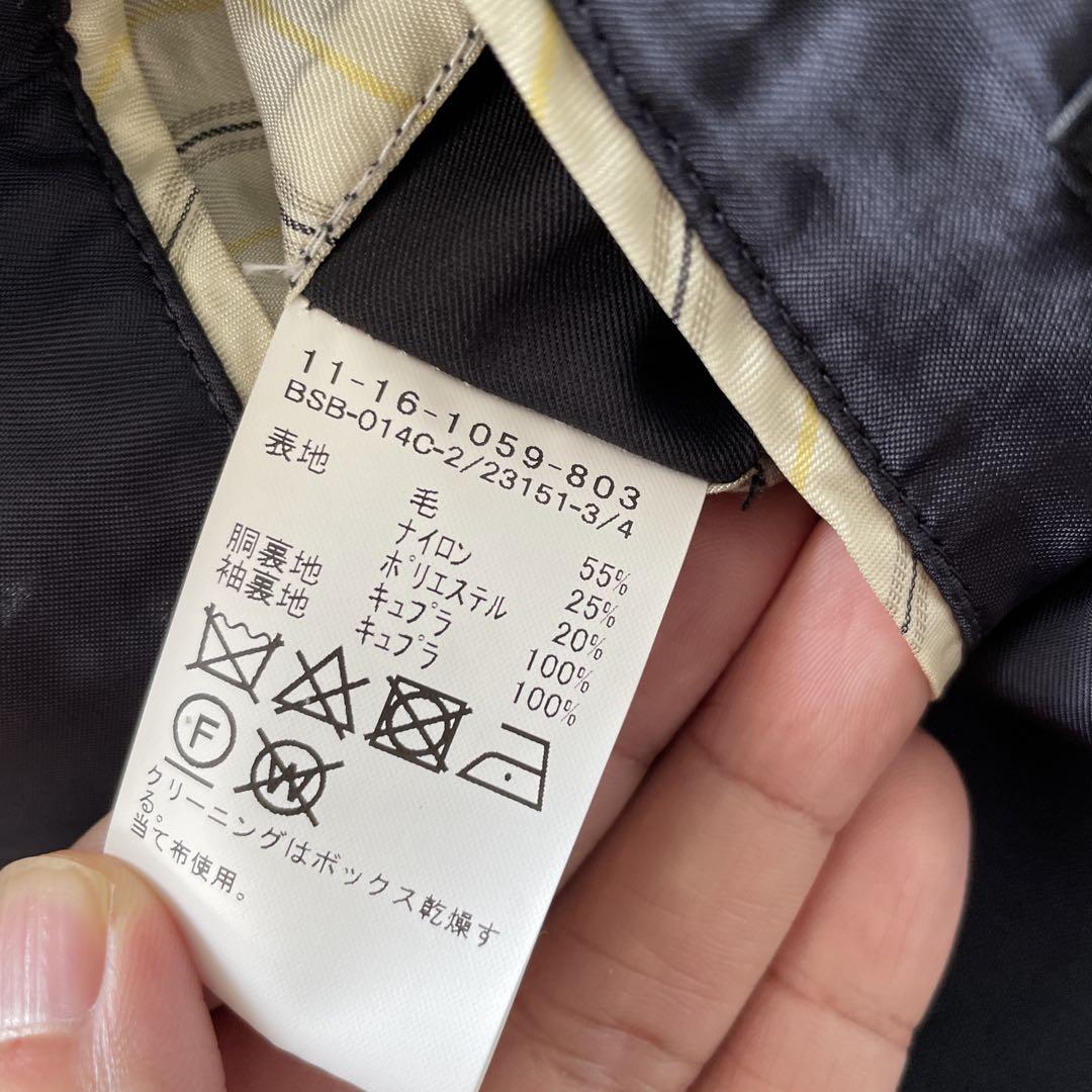 BEAMS プラス　ネイビー ブレザー 上着