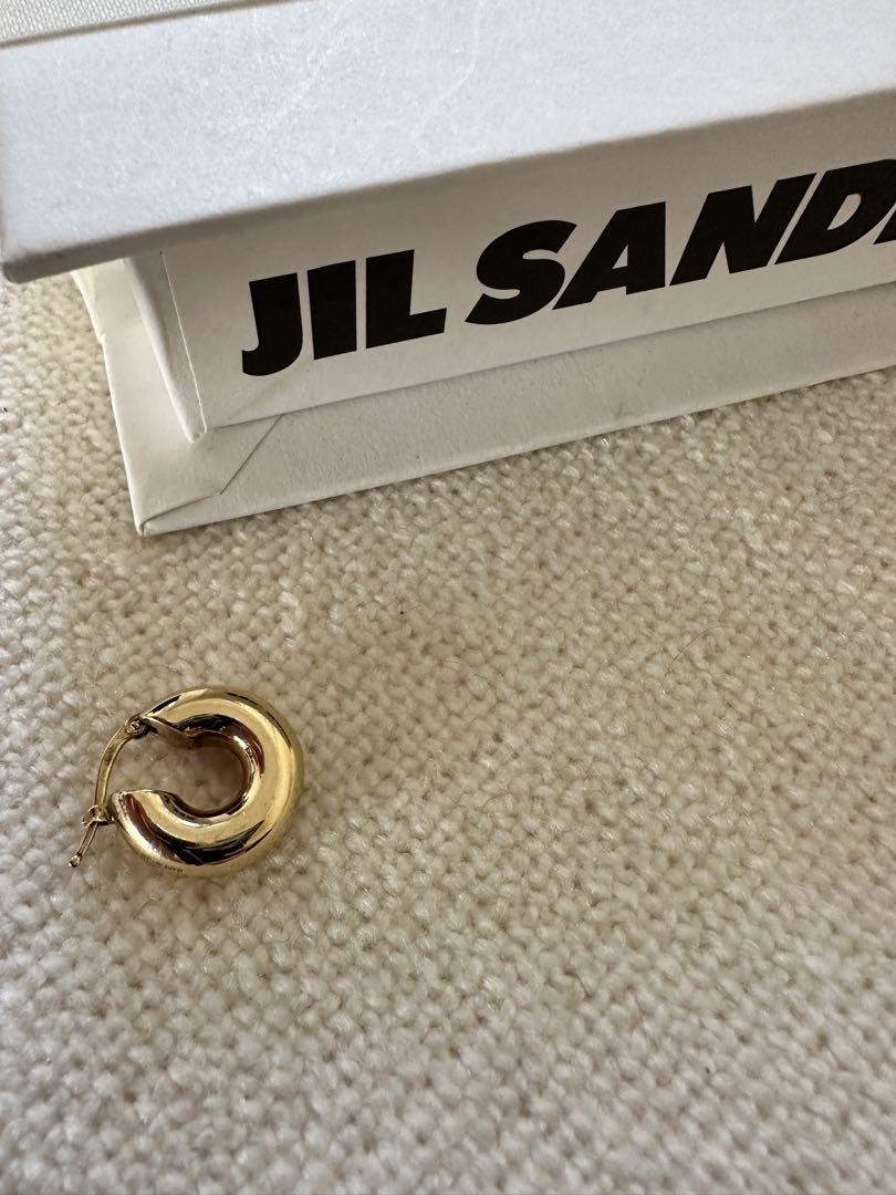 ジルサンダー★スープピアス　ゴールド　Jil Sander 片耳