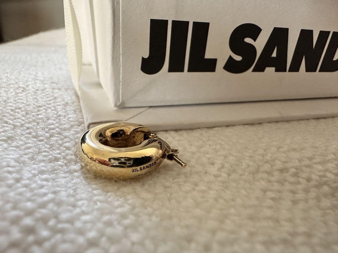 ジルサンダー★スープピアス　ゴールド　Jil Sander 片耳