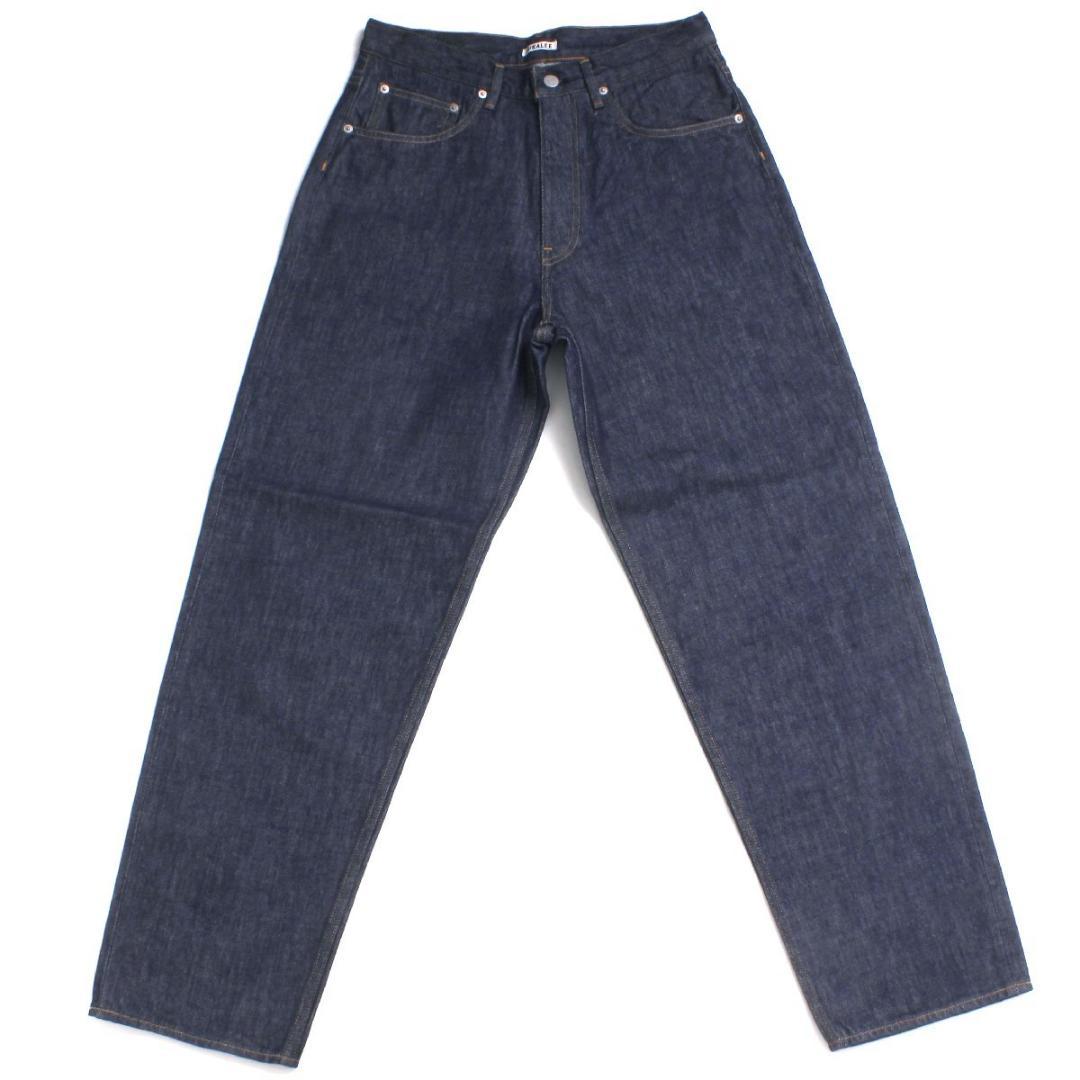 23AW オーラリー HARD TWIST DENIM WIDE PANTS_画像1