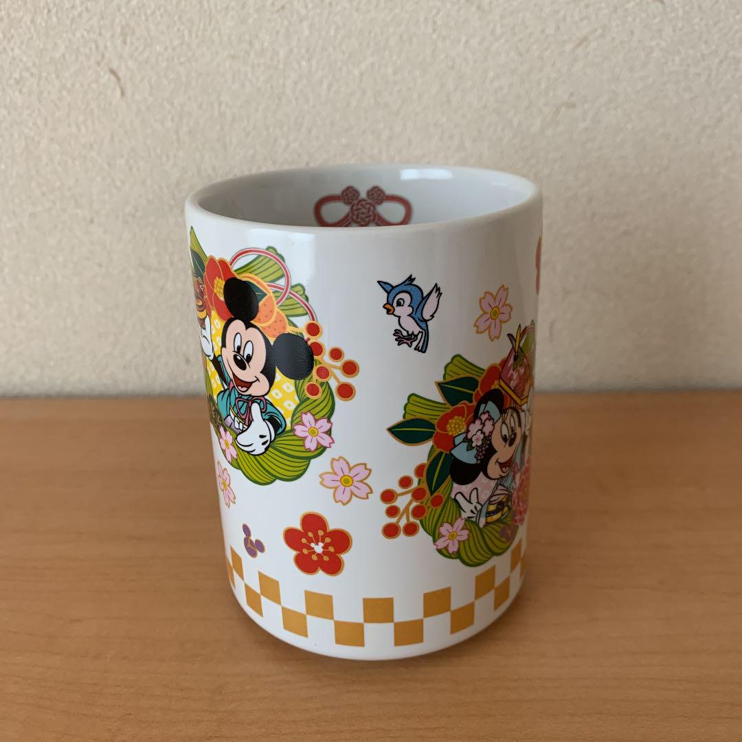 New限定品 ディズニー 15 お正月 湯呑み 年中行事
