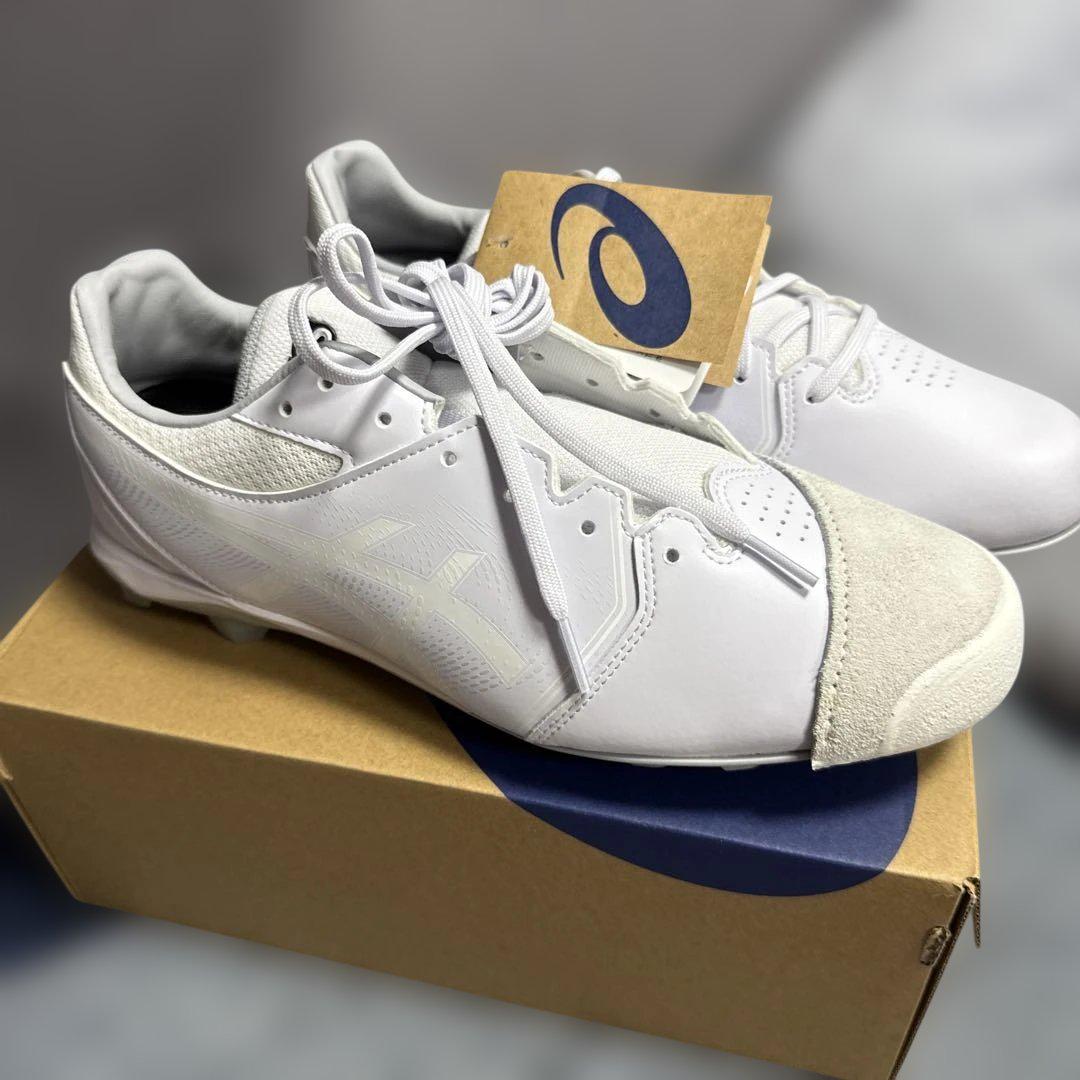 asics ホワイト シューズ 28.0