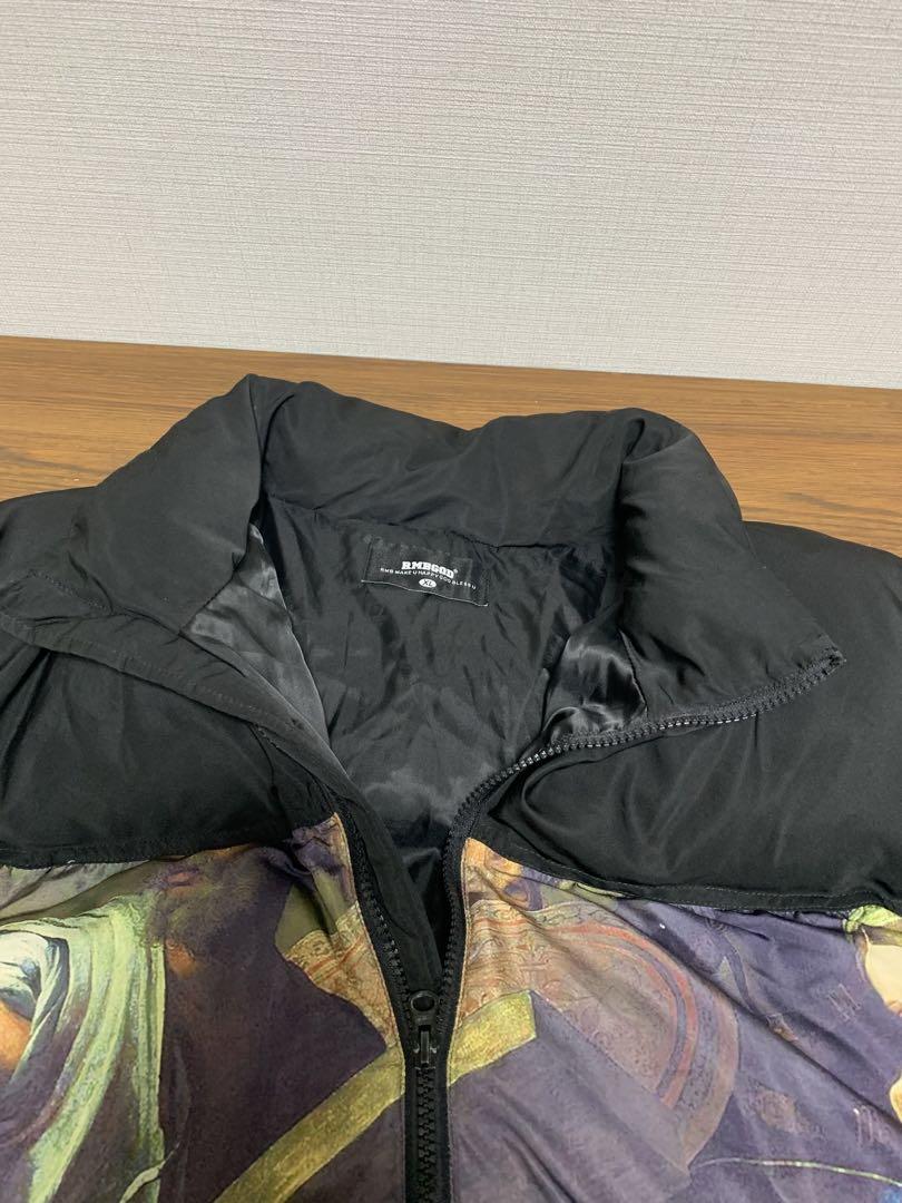 [RMBGOD] PUFFER JKT アートデザイン パファージャケット XL