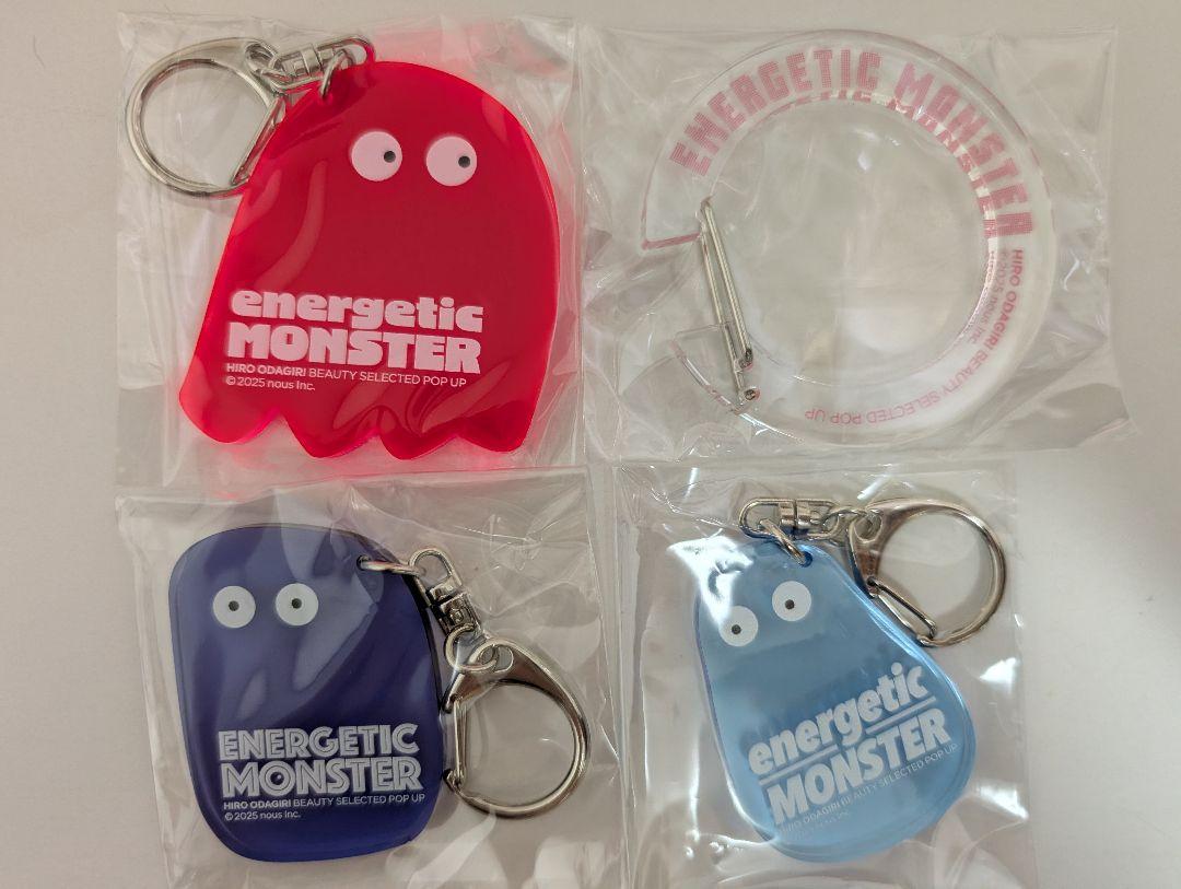 高感度ショップで2023年売れたブランド ENERGETIC MONSTER アクリルキーホルダー 4点セット - メルカリ キーホルダー・アクリルキーホルダー
