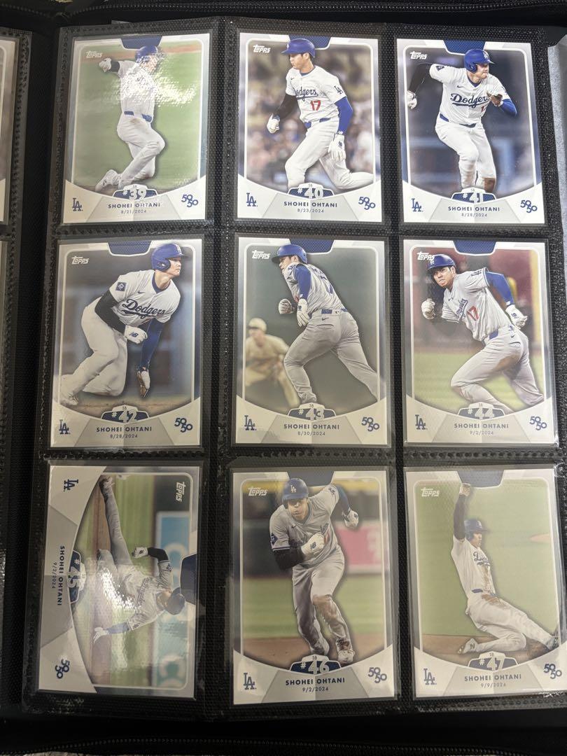 topps 大谷翔平　カードコレクション