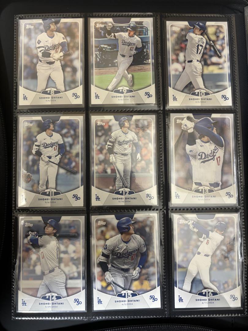 topps 大谷翔平　カードコレクション