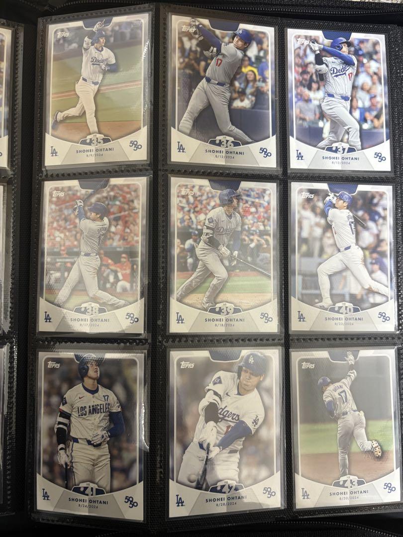 topps 大谷翔平　カードコレクション